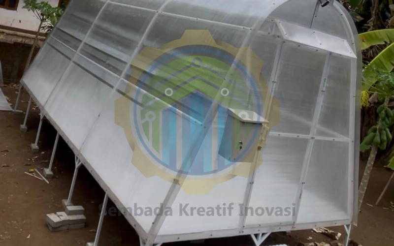 Solar Dryer Dome 3x6 Model Panggung - Purbalingga
